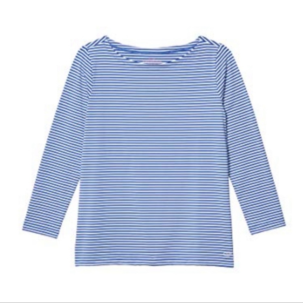 Vineyard Vines Sankaty Boatneck Top